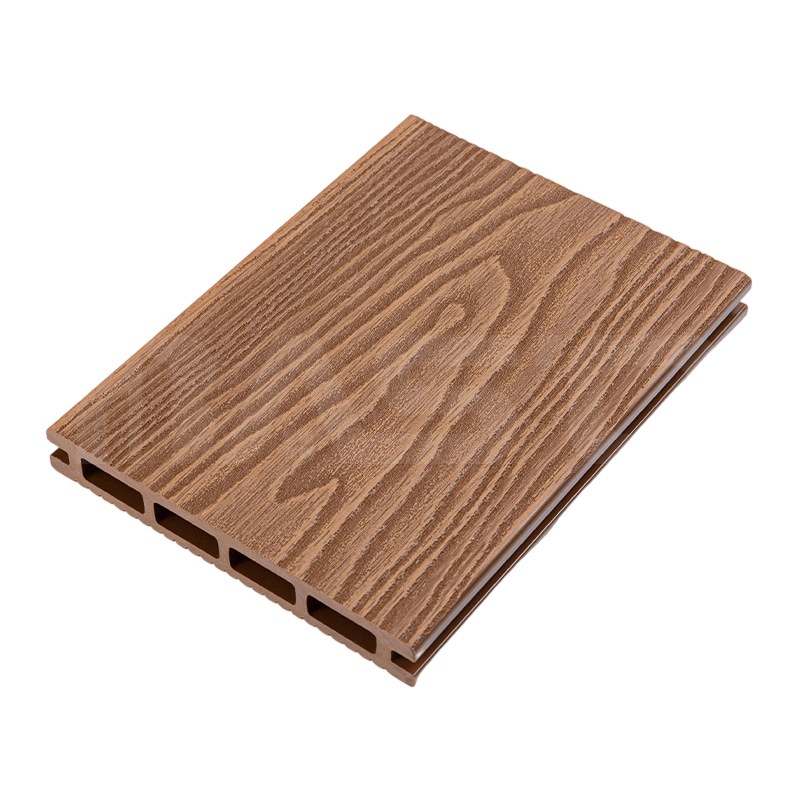 Protiskluzová odolná proti UV záření 3D hluboce reliéfní kompozitní terasová deska 146 mm x 21 mm