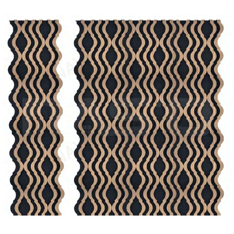 Akustický nástěnný panel Allotype – hluboký reliéf, pohlcující zvuk